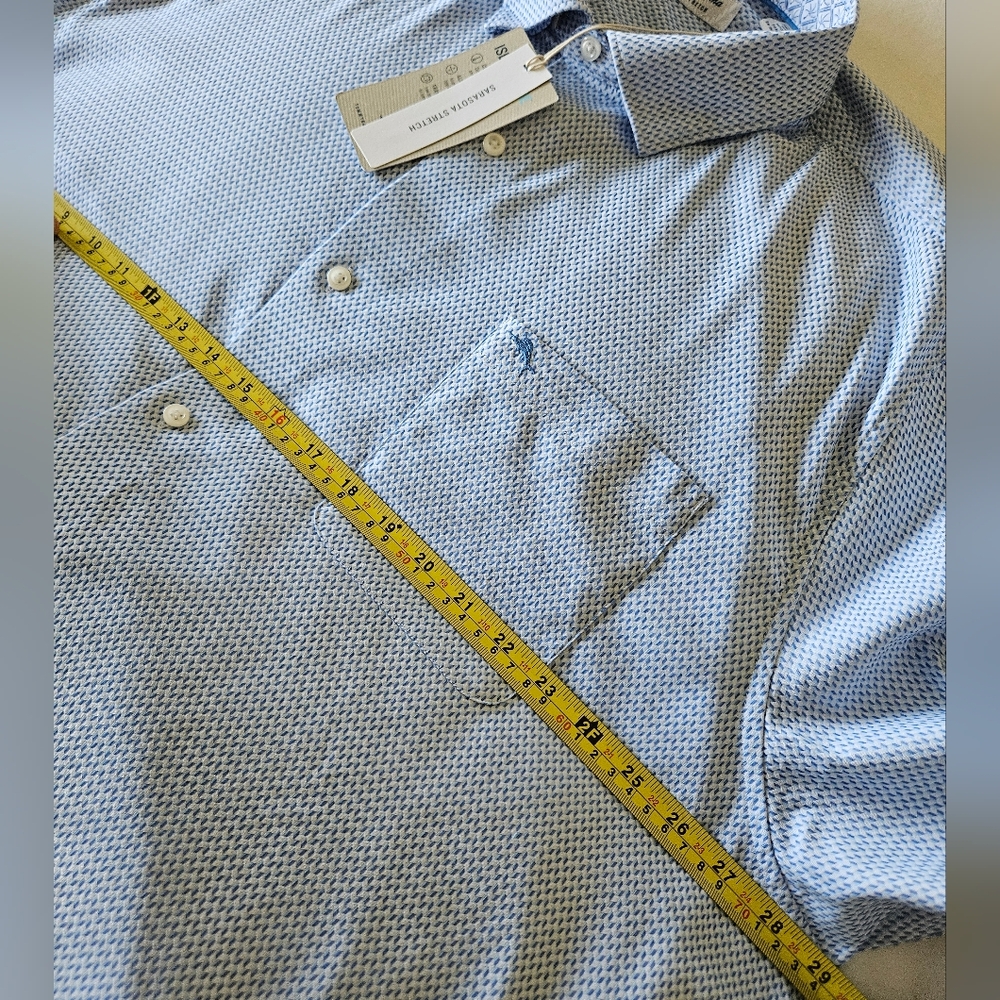Tommy Bahama Men's IslandZone Shirt NWT 2XLT Vacation Blue - Picture 6 of 7